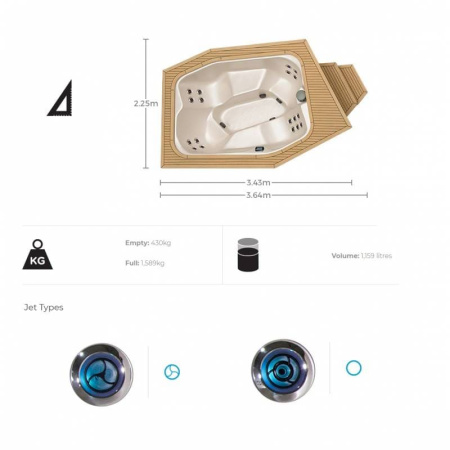 Гидромассажный cпа-бассейн Vortex Spas Ikon Гидромассажный cпа-бассейн Vortex Spas Ikon